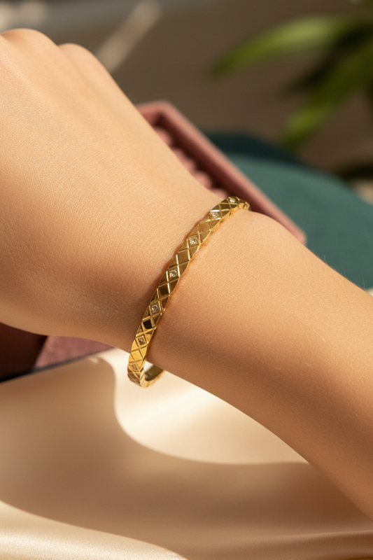 Golden bangle
