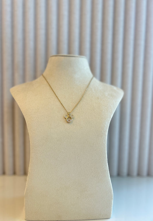 Teddy pendant necklace