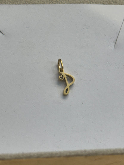 P letter charm
