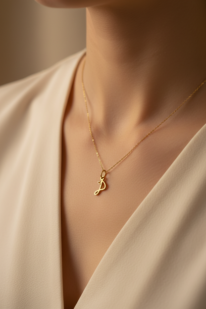 P letter charm