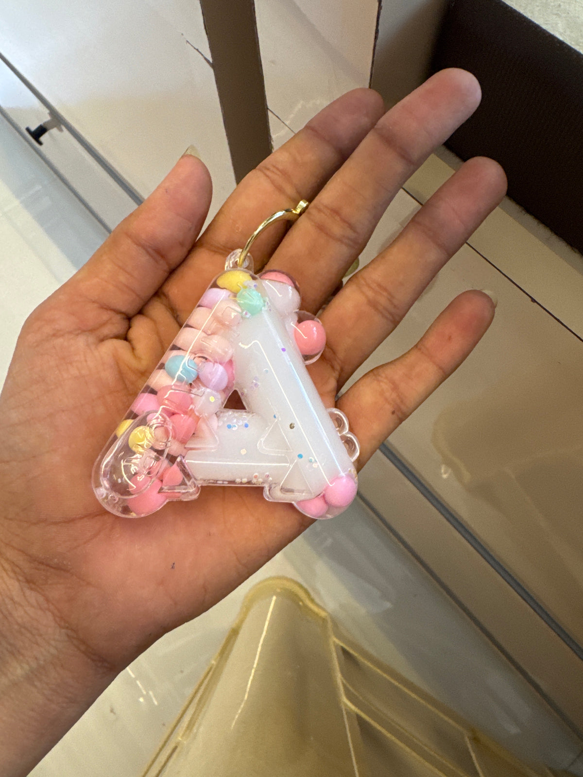 Letter Keychain