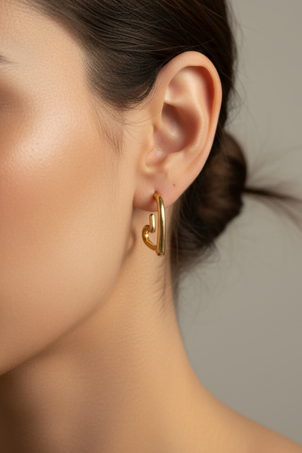 Heart earrings
