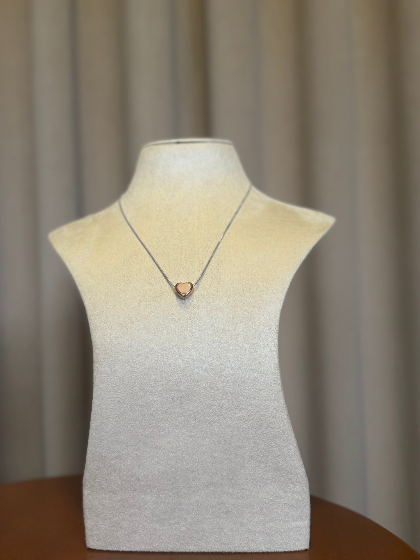 Heart Necklace - Silver