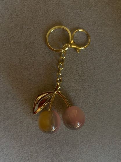 Cherry Keychain Bag Charm - 7 Colors