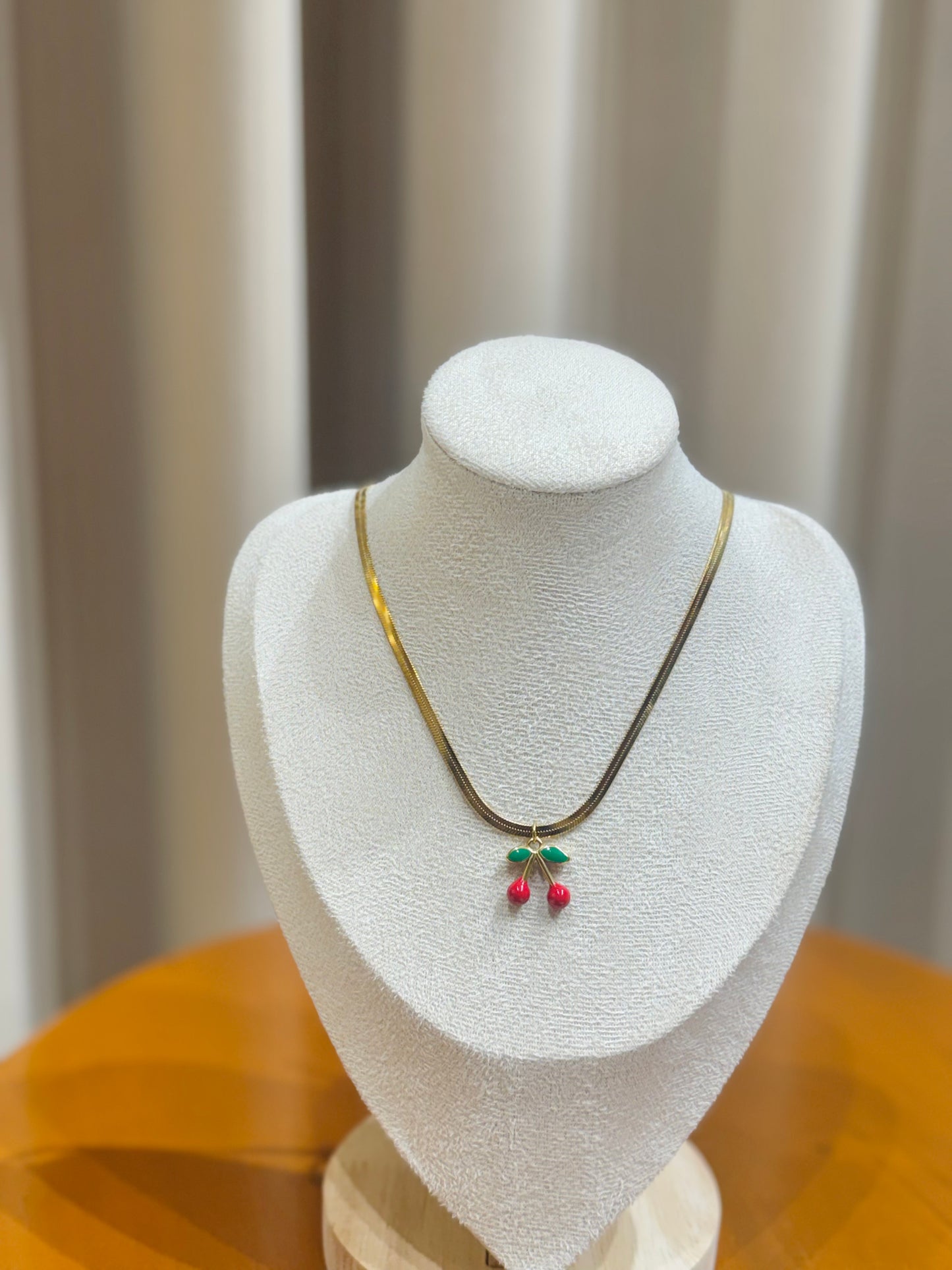 Cherry necklace