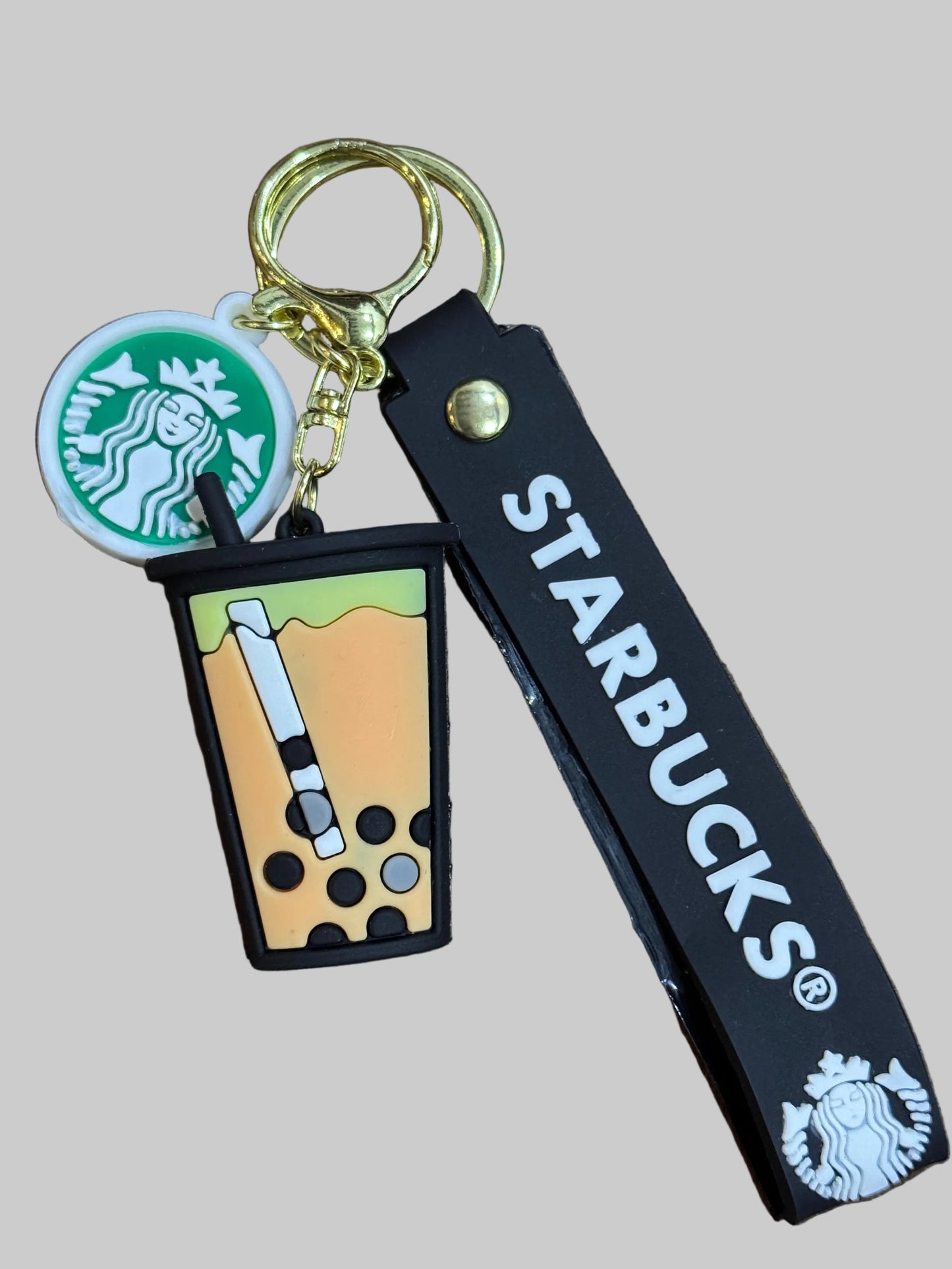 Coffee & Boba Starbucks Keychain Charm