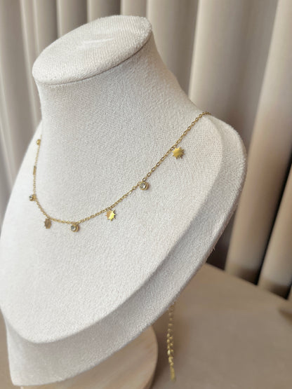 Charm Gold necklace