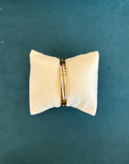 Double layer bangle