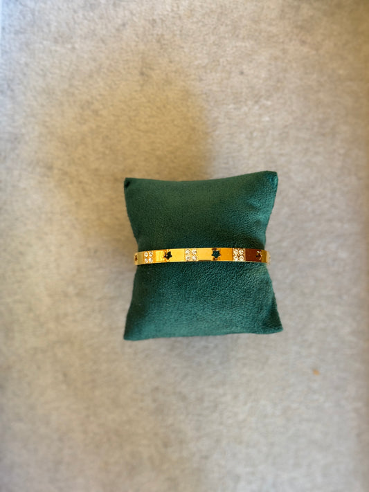 GoldDust Star Bangle
