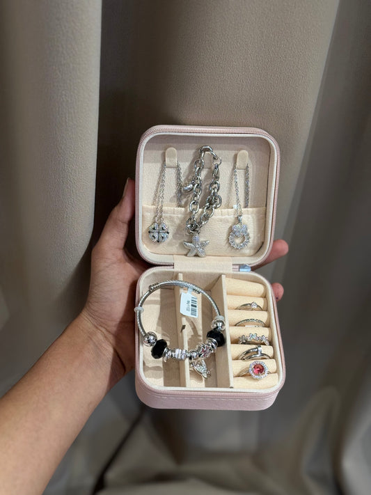 Silver jewelers gift box