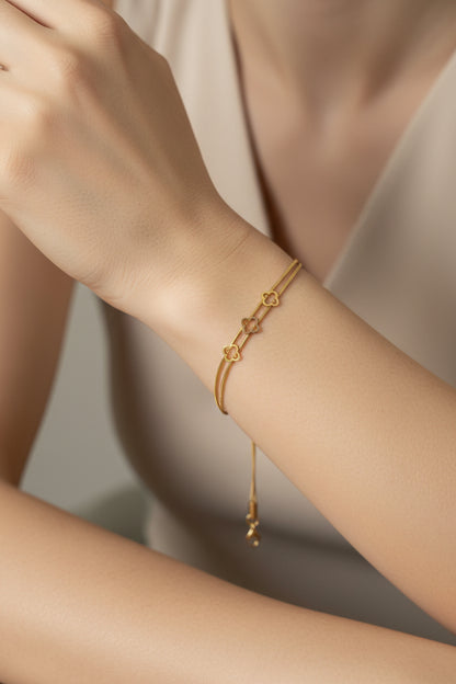 Clover bracelet