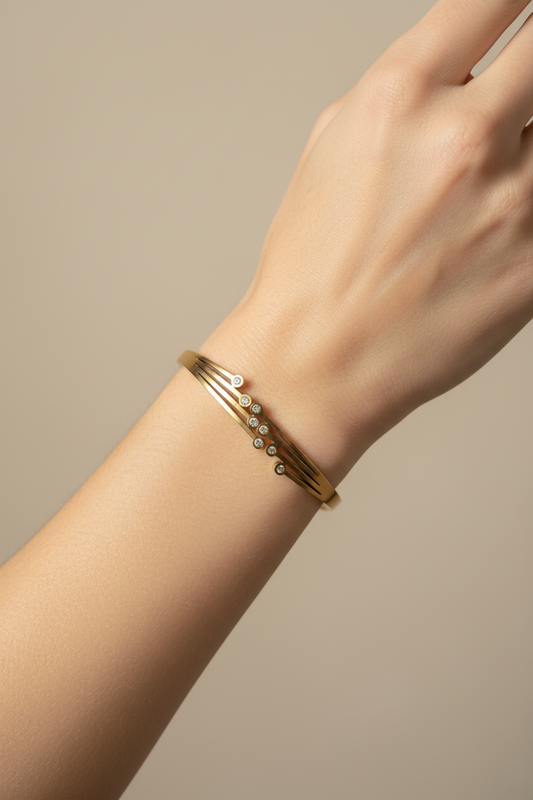 Gold Bangle