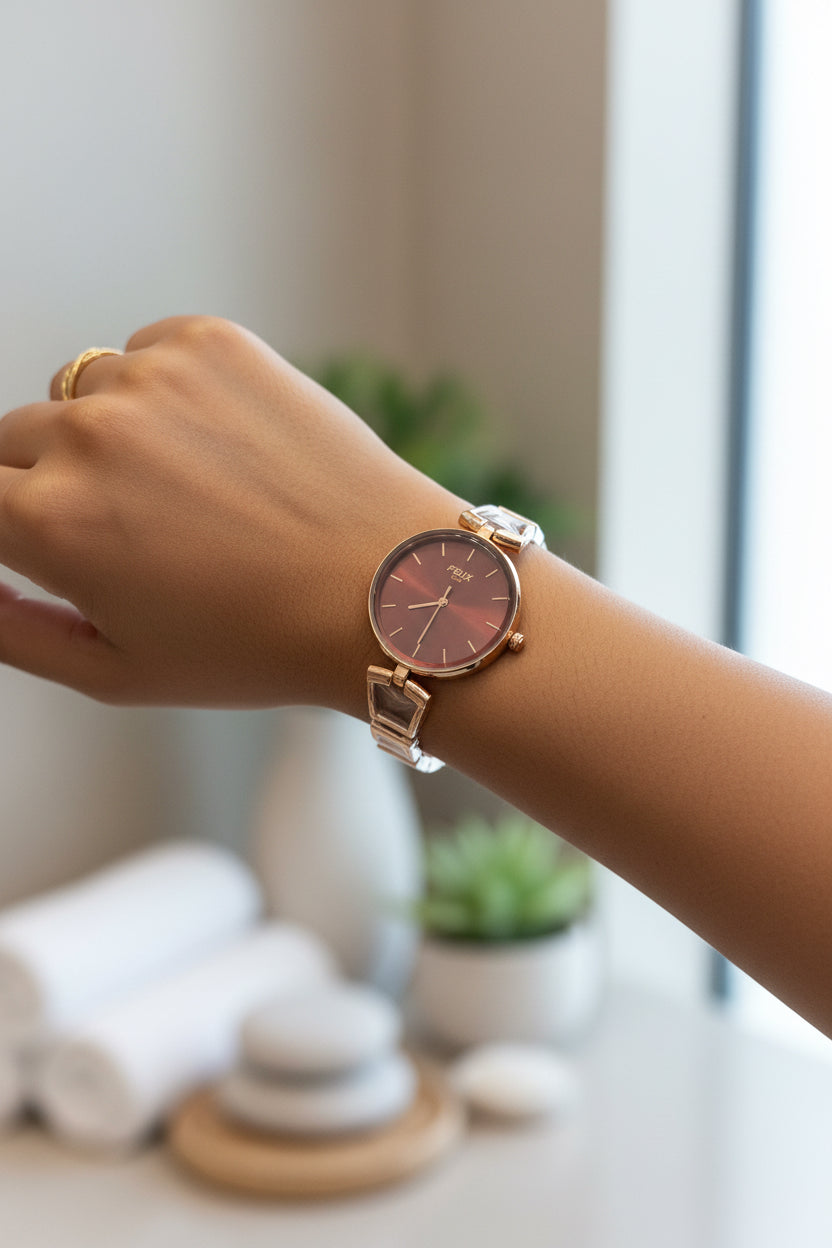 Rosé Umber Watch