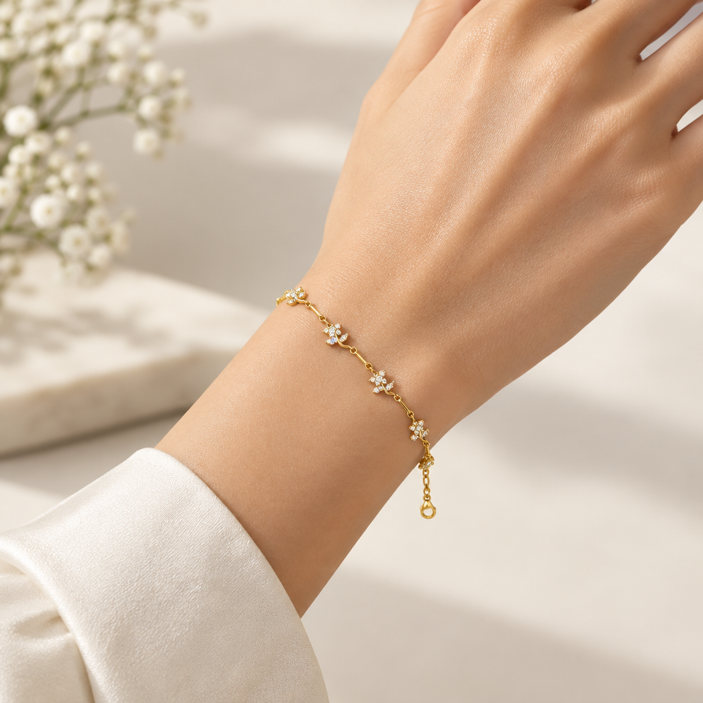 Flower bracelet
