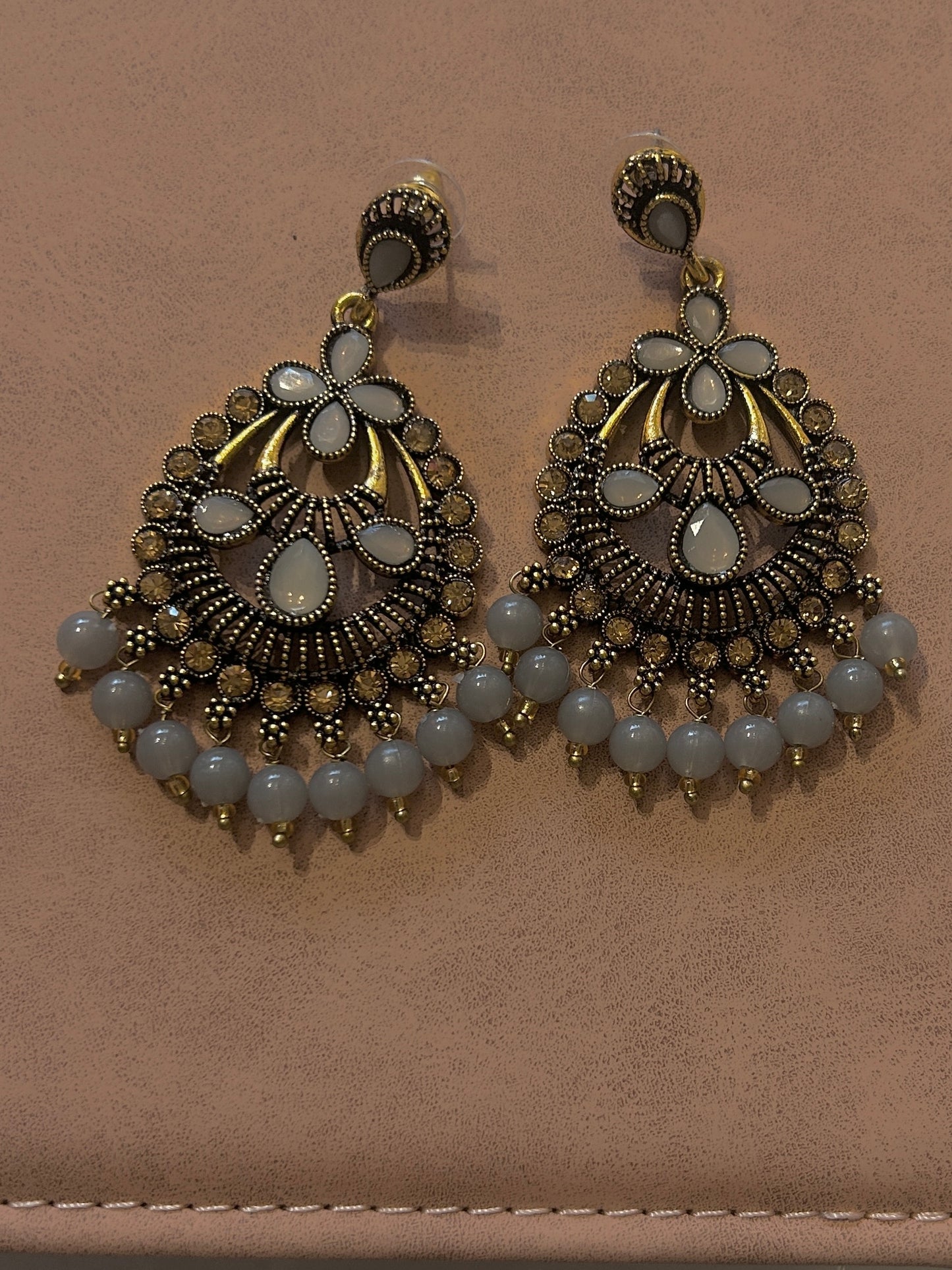 Grey earring