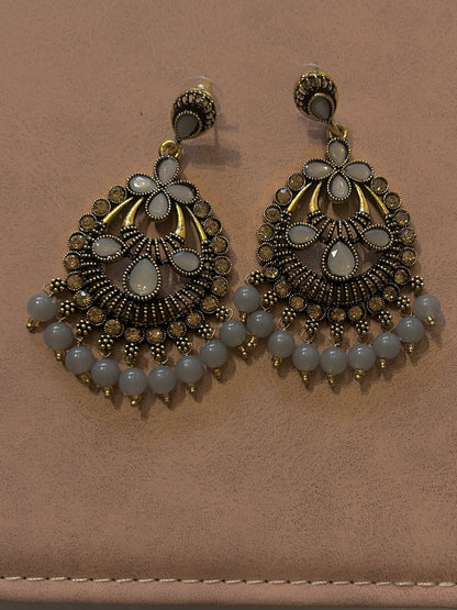 Grey earring