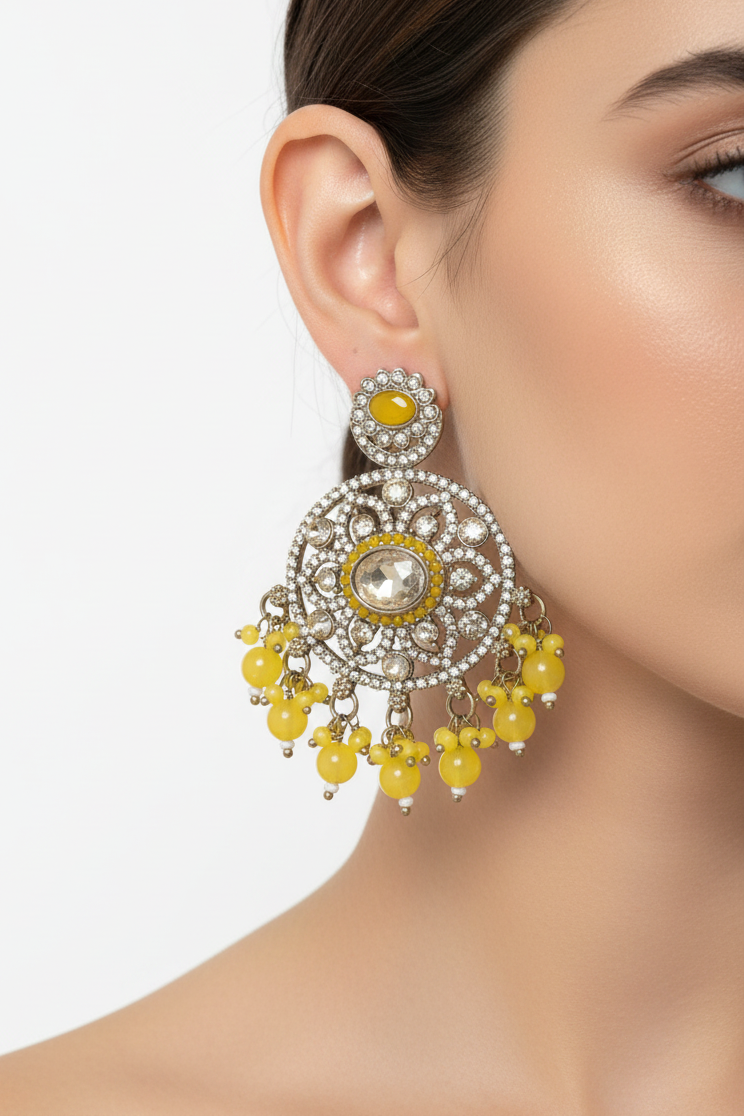 Yellow Earring