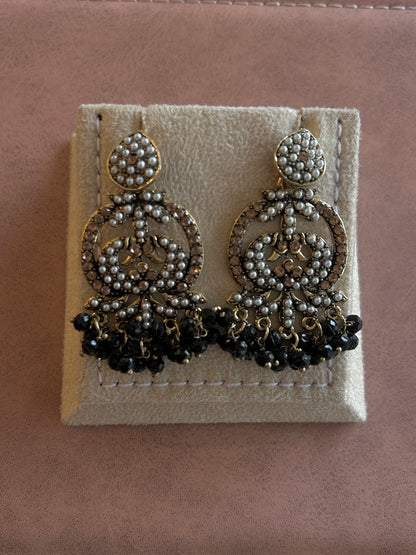 Black earring