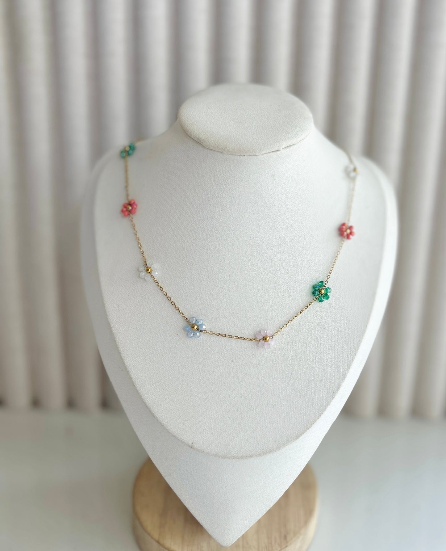 Multicolour Flower Necklace