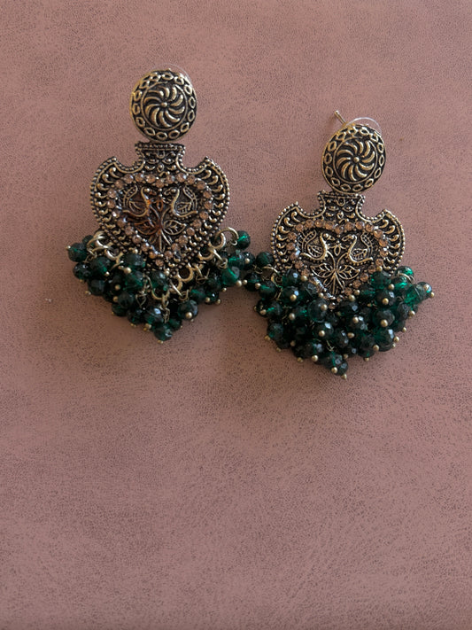 Green Earring