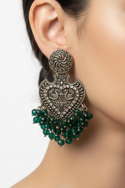 Green Earring