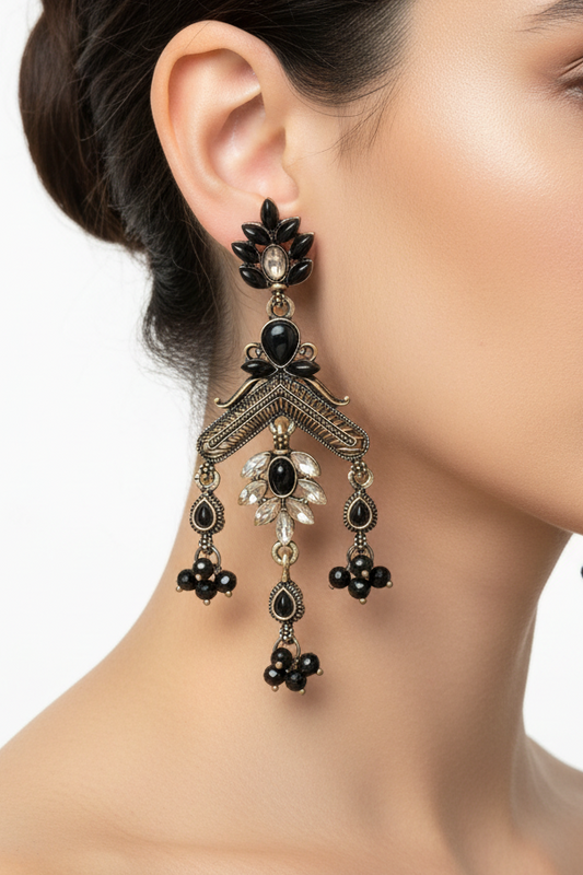 Black earring