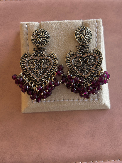 Violet earring