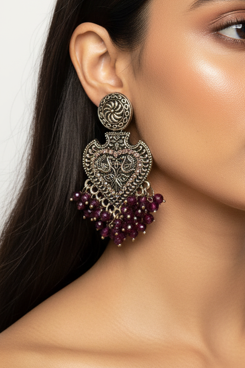 Violet earring