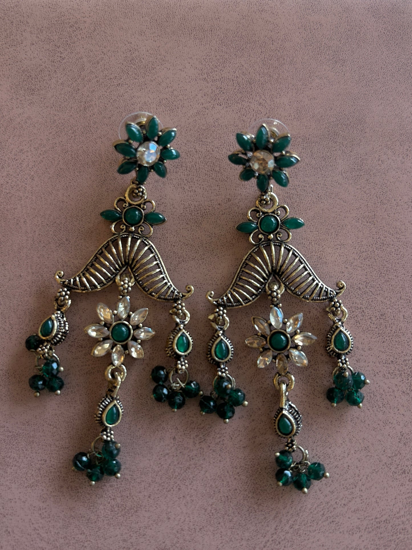 Green Earring
