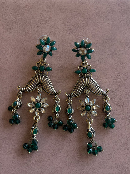 Green Earring