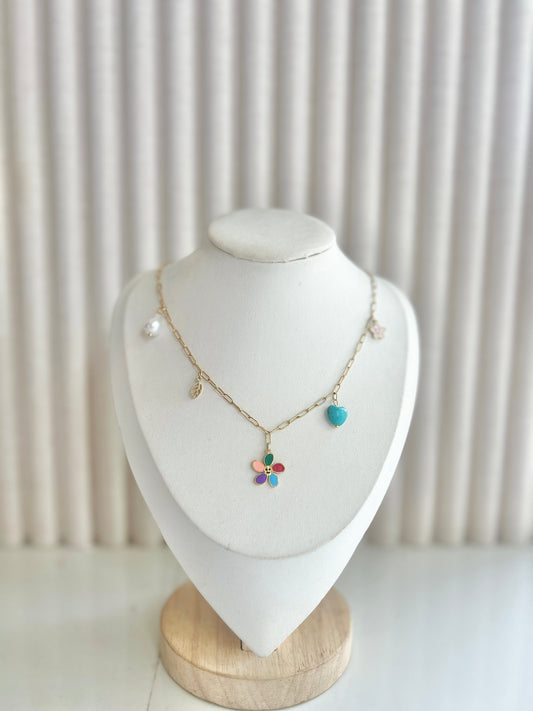 Flower necklace