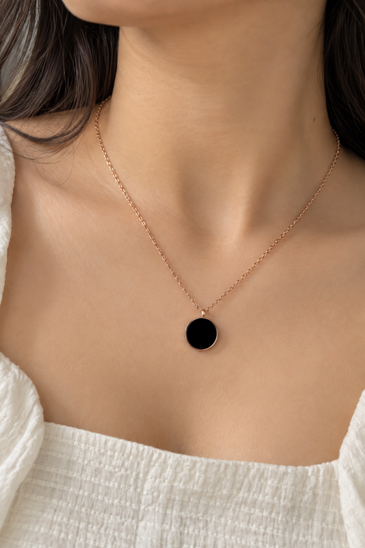 Round Pendant Necklace