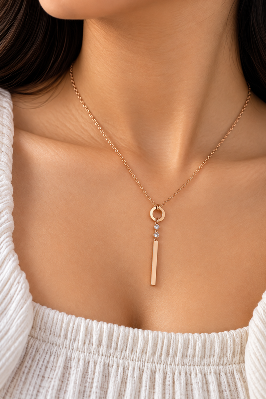 Hanging necklace