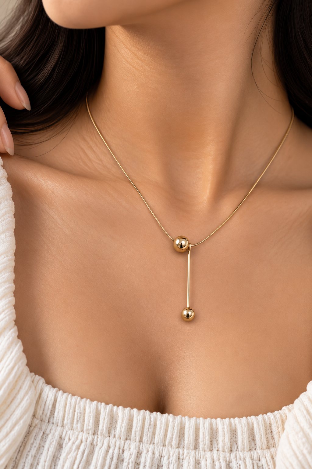 Gentle Descent Necklace