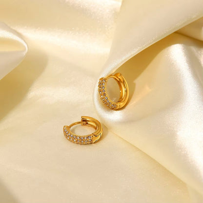 Stone earring