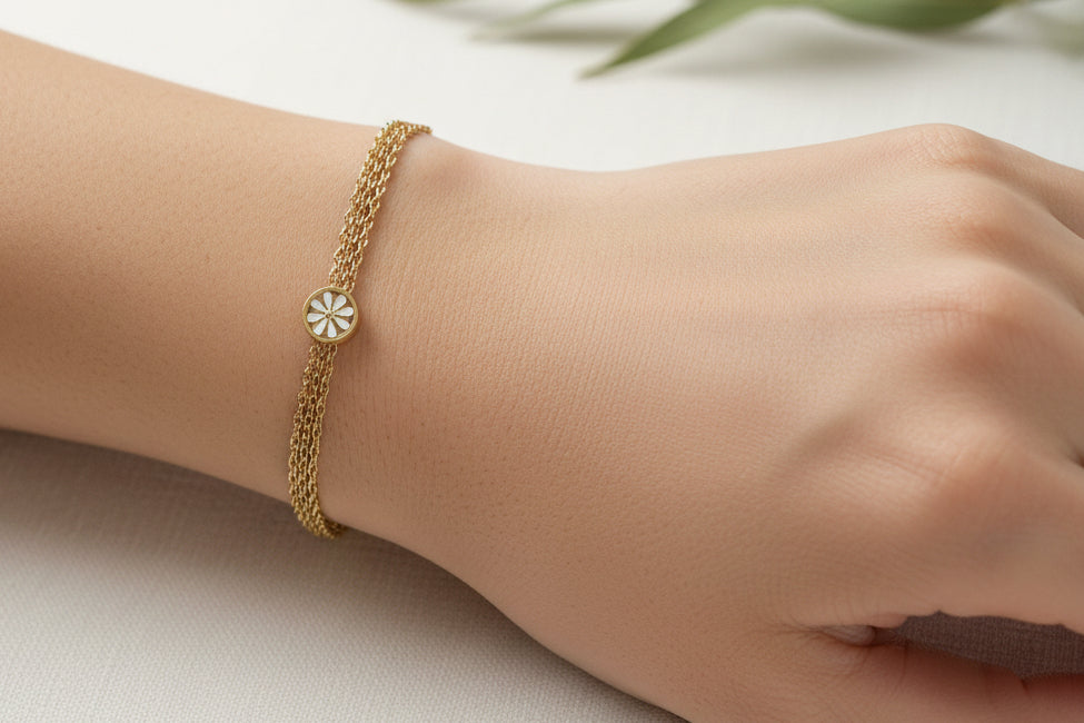 Flower bracelet