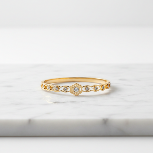 Stone Bangle Baby Size
