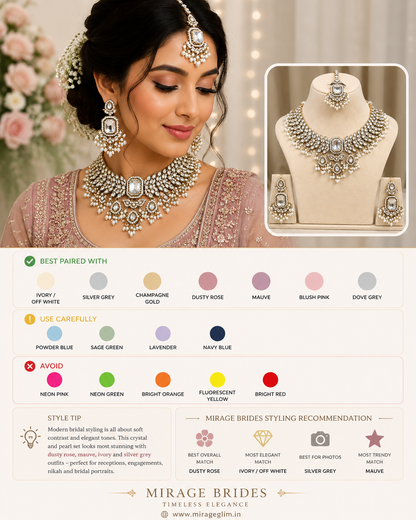 Crystal Noor Choker Set