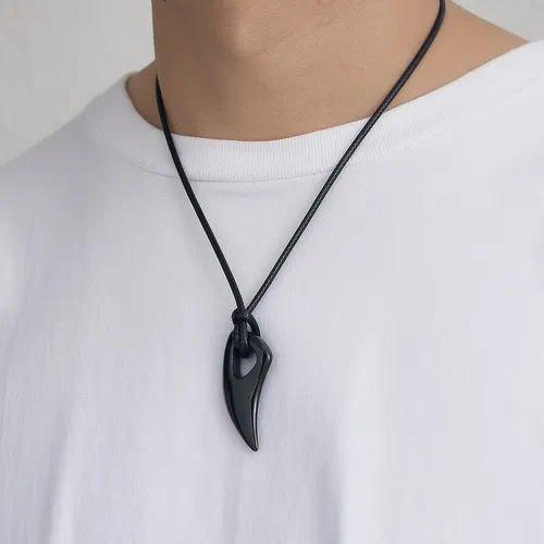 Men’s Claw Pendant Necklace – Stainless Steel | Gold & Black Variants