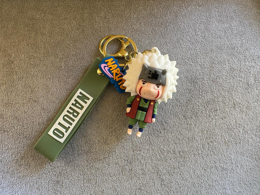 Jiraiya Naruto Keychain