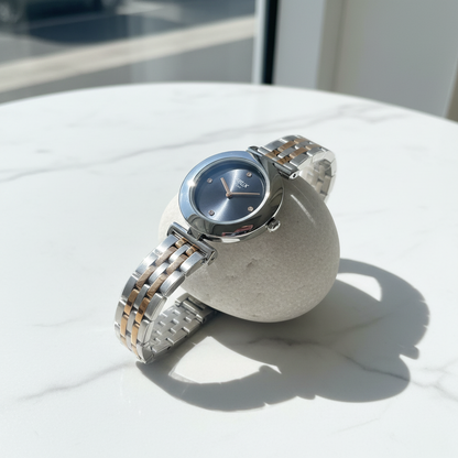 Felix Two-Tone Silver-RoseGold Watch
