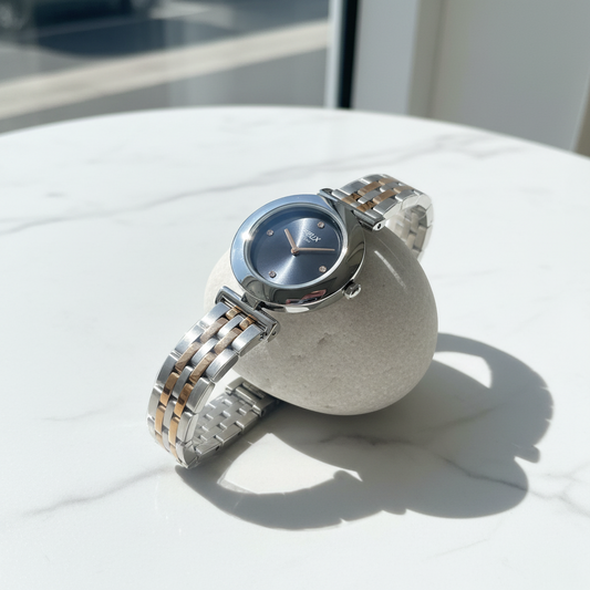 Felix Two-Tone Silver-RoseGold Watch