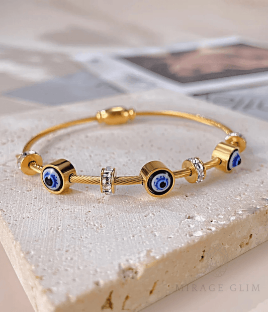 Evil Eye Aurelia Bangle