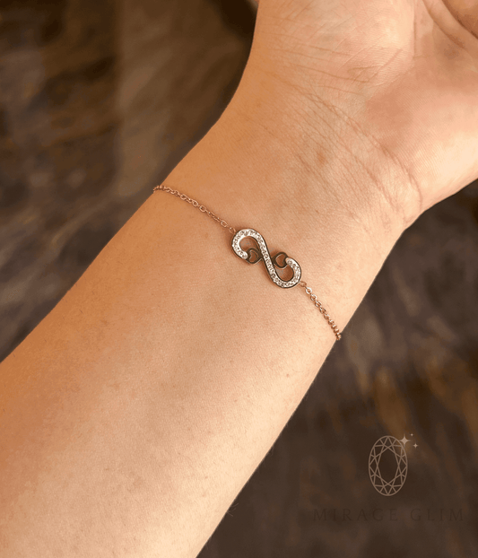 Heartbound Infinity Bracelet