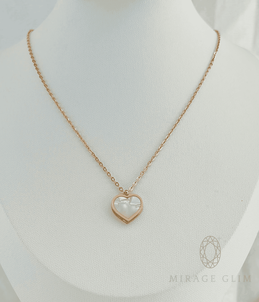 Heart Reversible necklace