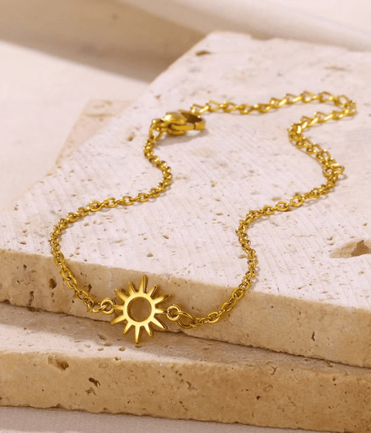 Sun single Anklets