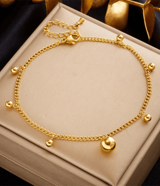 Round anklets pair