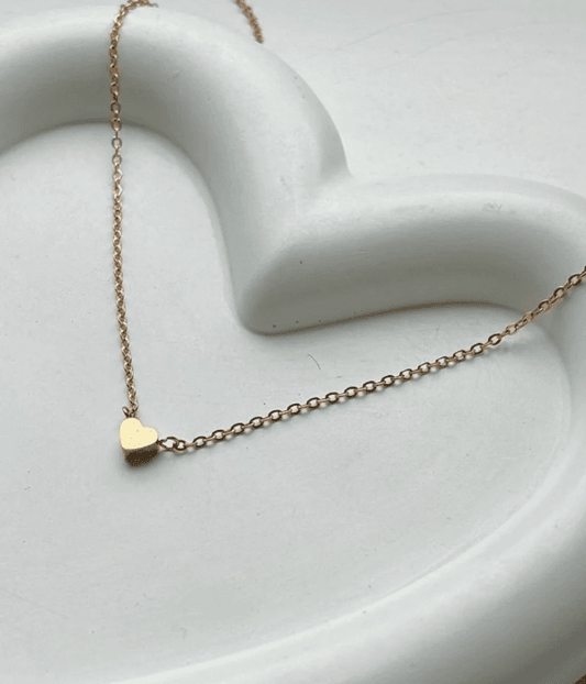 Minimal necklace-Heart