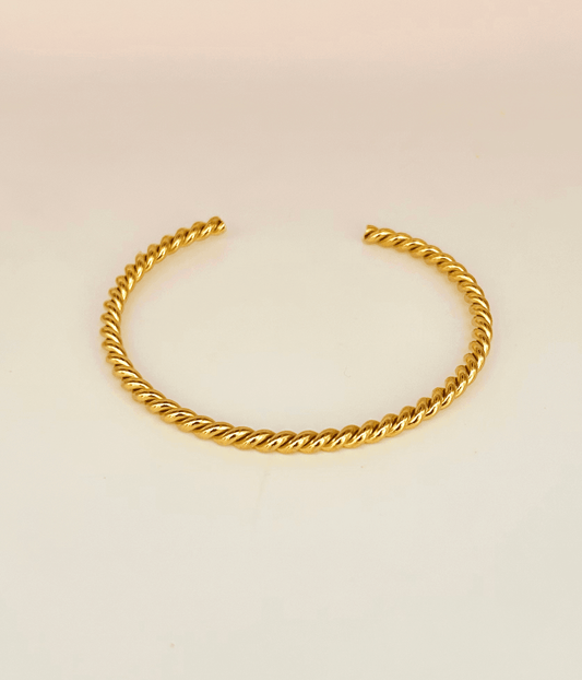Adjustable bangle-Twisted