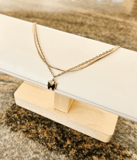 Layered Butterfly bracelet